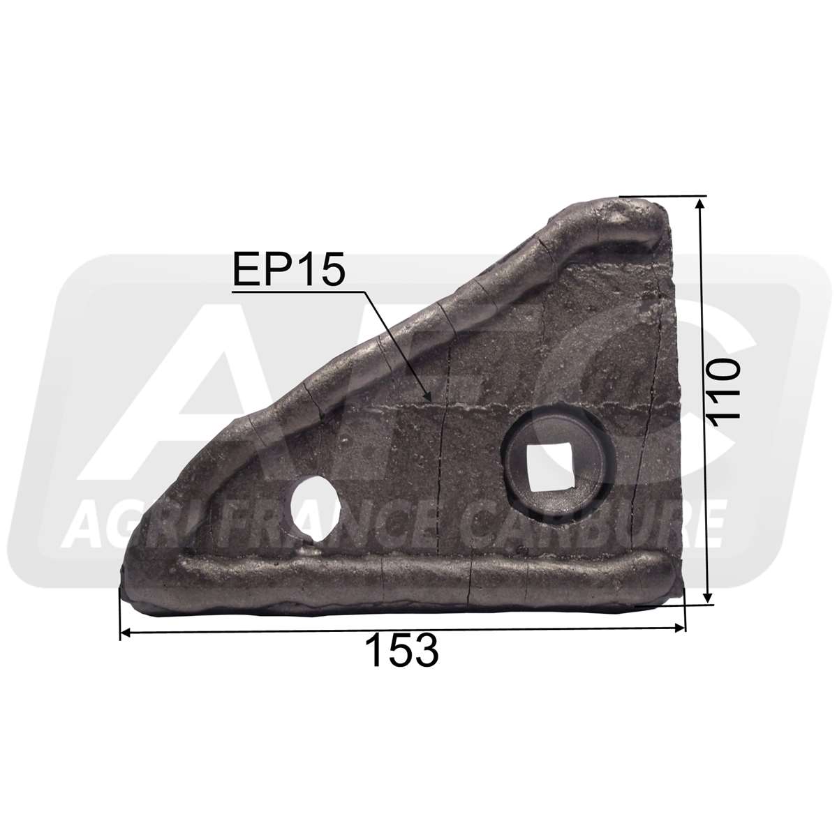 K0123106D nez contresep carbure kuhn
