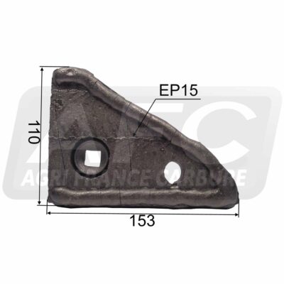 Nez de contre-sep gauche carbure