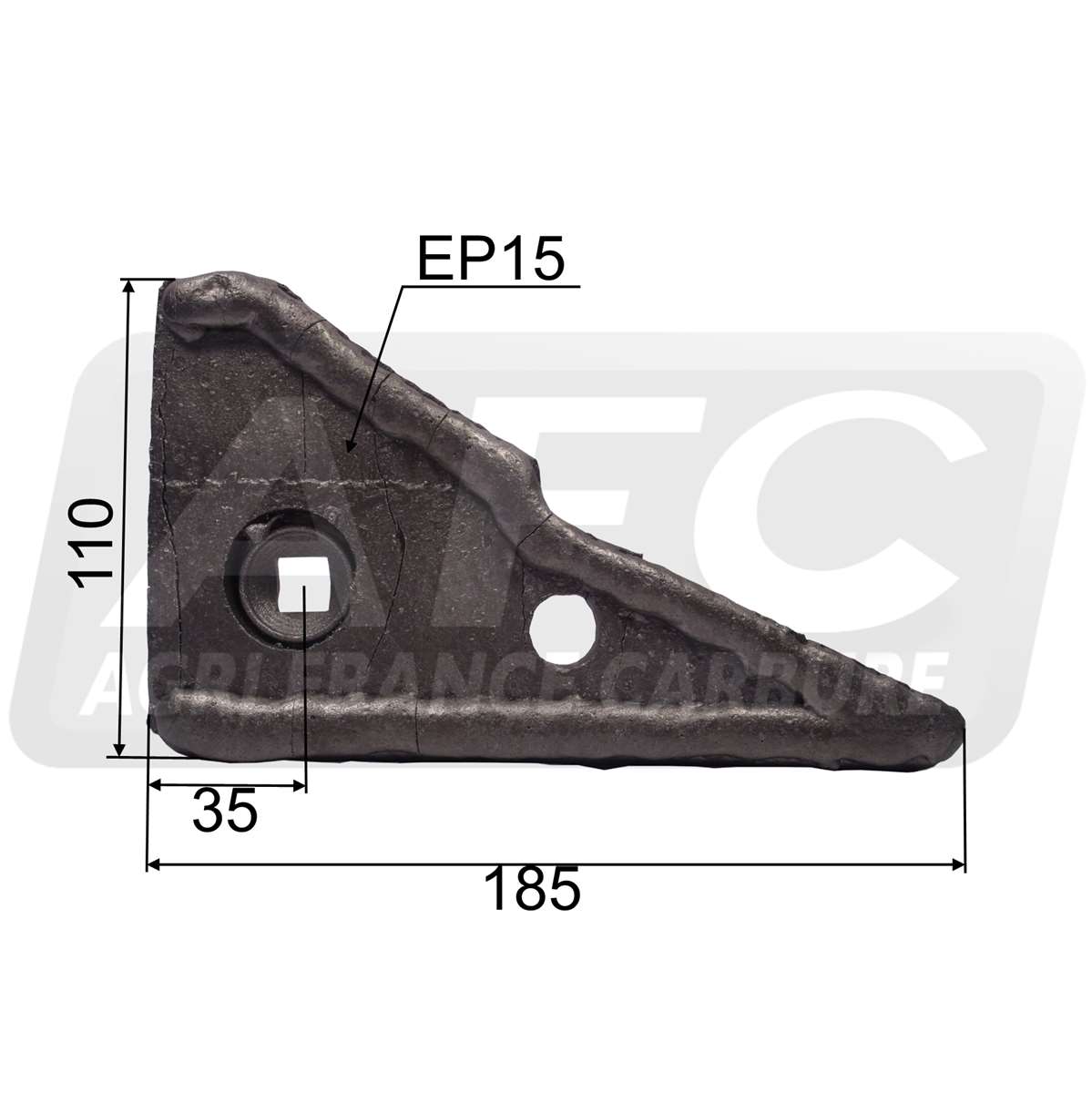 K0123121G nez contresep carbure kuhn