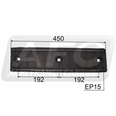 Contre-sep carbure reversible