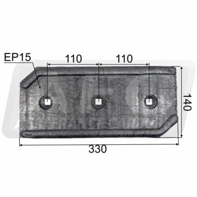 Contre-sep carbure droit