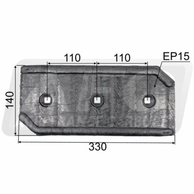 Contre-sep carbure gauche